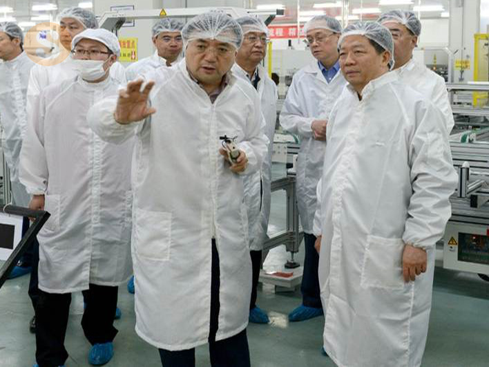 2016年6月4日遼寧省委書記、省人大常委會主任（時任遼寧省省長）陳求發(fā)同志蒞臨公司視察