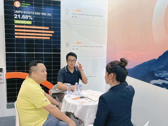 展會速遞 | 建設(shè)頂樓上的“香港”！陽光能源亮相香港環(huán)球資源能源展